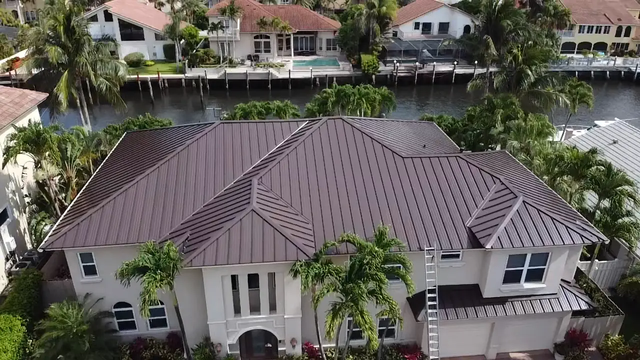 Professional roof replacement by M&M Roofing in Broward County, South Florida